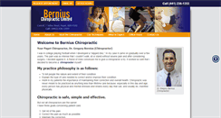Desktop Screenshot of berniuschiropractic.com